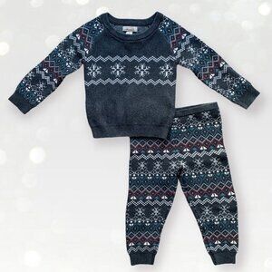 Peek Baby Jessie Fair Isle Sweater Set